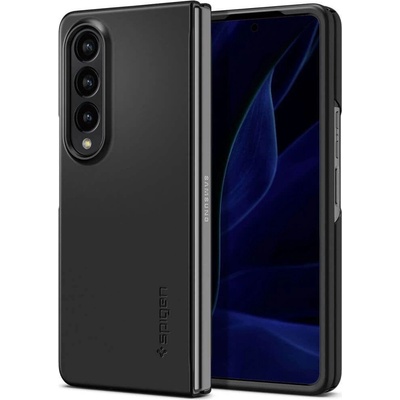 Spigen Тънък Матов Калъф за Samsung Z Fold 4, Spigen AirSkin Case, Черен (ACS05103)