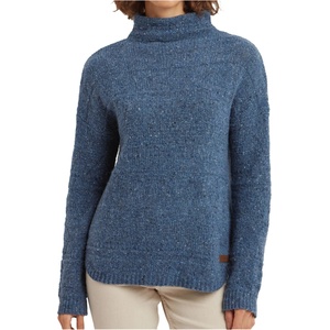 Sherpa Дамски вълнен пуловер Sherpa Women's Yuden Pullover Sweater Merino jumper - Seaport Blue (105-2044-1612)