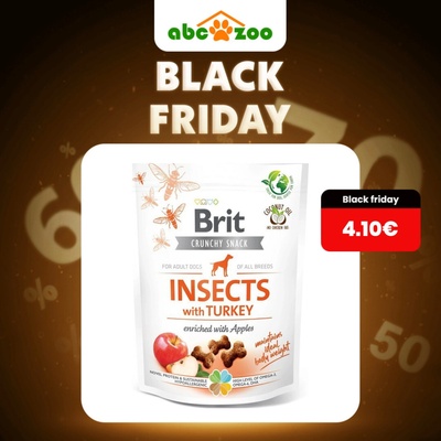 Brit Care Dog Insects with Turkey & Apples 200 g