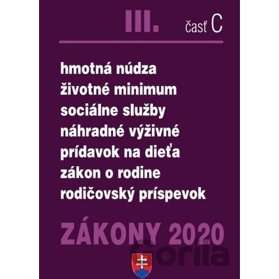Zákon y 2020 III. časť C