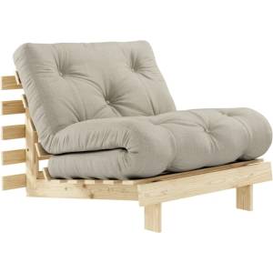 Karup Сиво-бежово разтегаемо ленено кресло Roots - Karup Design (123100914090)