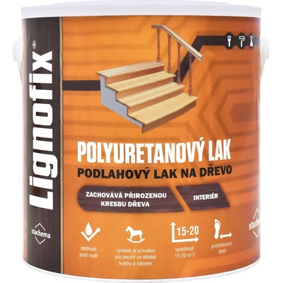 Lignofix Polyuretanový lak 2,5 l mat – Zboží Mobilmania