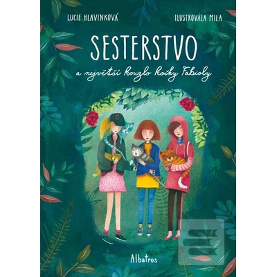 Sesterstvo a největší kouzlo kočky Fabioly - Lucie Hlavinková, Bohumila Becerra - Gablasová ilustrátor