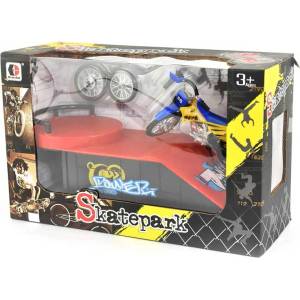 Donbful Фингърборд мотор с кръгла рампа за скачане (ro60426) - playfactory