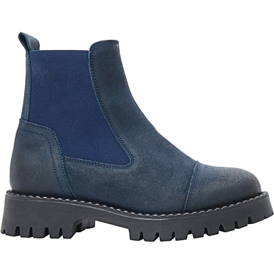 Ten Points Дамски ежедневни боти Ten Points Women's Penny Chelsea Suede Boots Casual boots - Dark Blue - размер 39 (EU) (126-0517-0314)