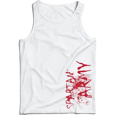 DRAGOWA Мъжки потник War, бял, 160 г/м2 (7947)