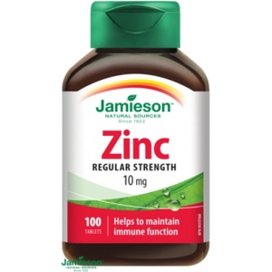 Jamieson Цинк 10mg 100 таблетки (IP406)