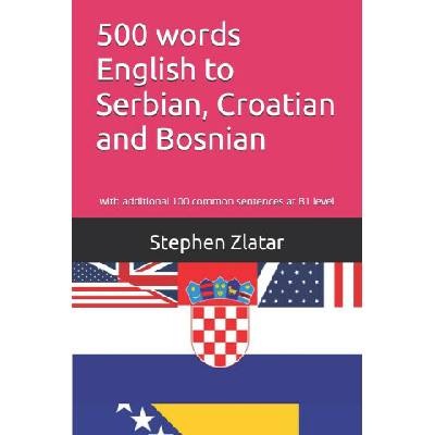 500 words English to Serbian, Croatian and Bosnian