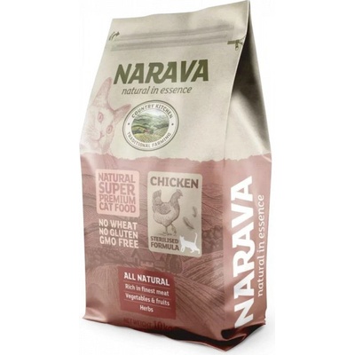 NARAVA cat Chicken Sterilised Light 10 kg