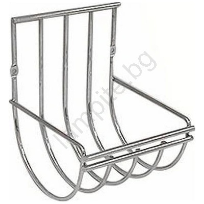 UTC Държач за тоалетна хартия 12x12, 5 см, хром с блясък (UT0024)