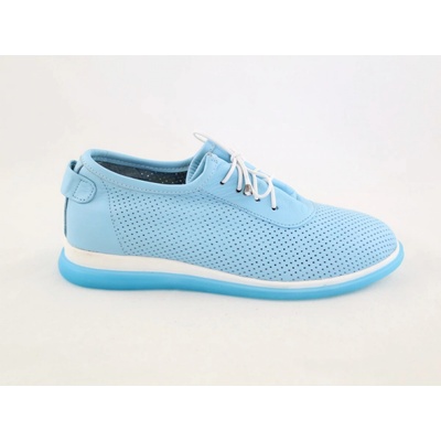 Wild 0599931A dámské celo kožené boty blue