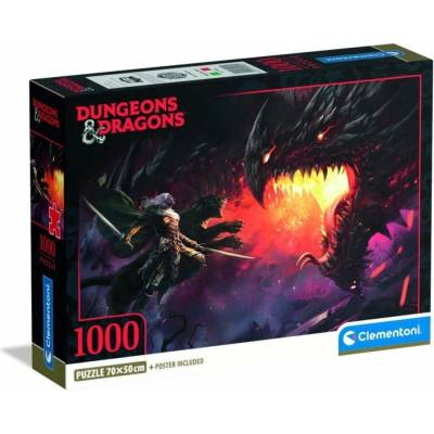 Clementoni Dungeons&Dragons Z očí do očí 1000 dielov