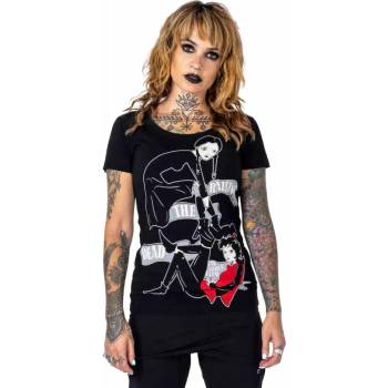 Image 1 of HEARTLESS дамска тениска heartless - raising the dead - ЧЕРЕН - poi1264