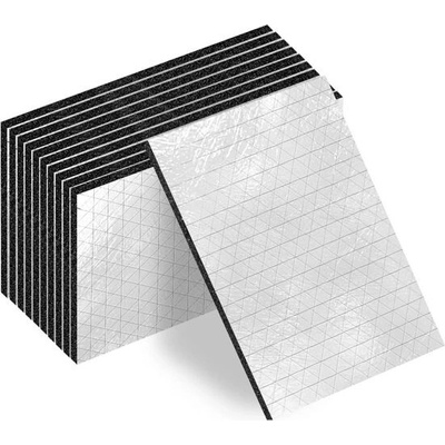 TXXATX 30 kusů odhlučňovacích rohoží do auta 250x180x5 mm, samolepicí, nehořlavá, antivibrační rohož, – Sleviste.cz