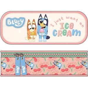 Bluey Ученически овален несесер Bluey ICE CREAM (260342)