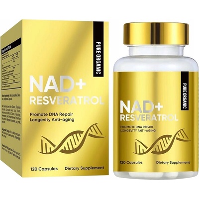 Life Extension Optimized NAD+ Cell Regenerator a Resveratrol 30 rostlinných kapsúl
