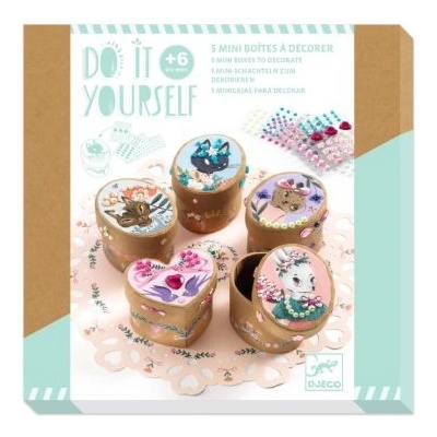 DJECO Направи си сам - мини кутийки за съхранение - Djeco (DJ07918)