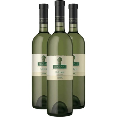 Marani KAKHETI biele suché víno 13% 3 x 0,75 l (holá lahev)