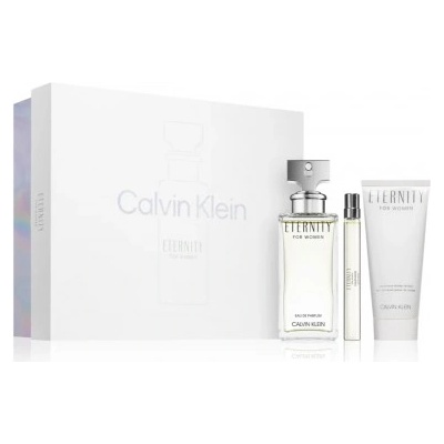 Calvin Klein Комплект за жени Calvin Klein Eternity - Eau de Parfum 100 мл + 10 мл + Лосион за тяло 100 мл