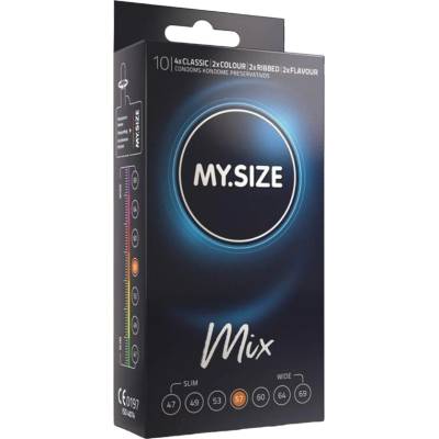 My size - mix condoms 57 mm 10 units