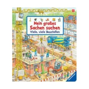 Mein großes Sachen suchen: Viele, viele Baustellen | Stefan Seidel (ISBN: 9783473438945)