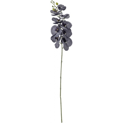Bloomingville Umělá květina Orchid Purple 105 cm, fialová barva, plast