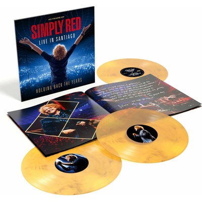 Simply Red - Holding Back the Years - Live in Santiag 3 LP Vinyl
