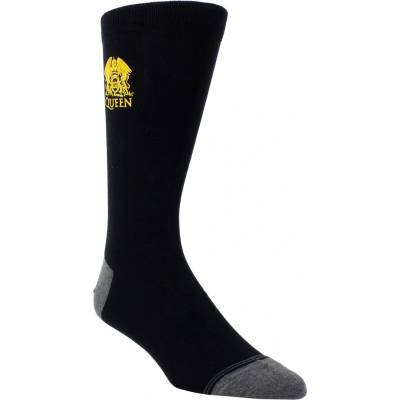 Perri´s socks Чорапи queen - gold crest crew - ЧЕРНО- perri´s socks - quc106-001