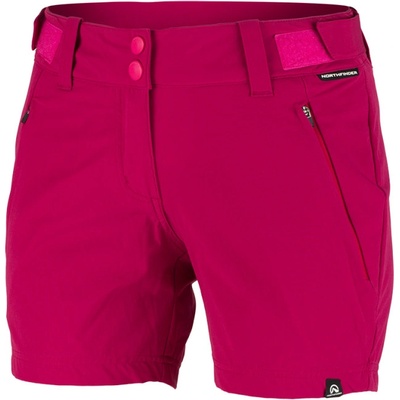 Northfinder BE-4360OR2 dámske trekking strečové šortky Charli cherry