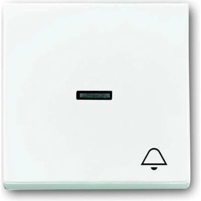 Busch-Jaeger kryt symbol zvonček Busch-Axcent, Carat, Future Linear, Solo dopravná biela, biela 2CKA001751A2754