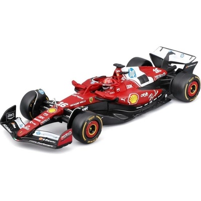 Bburago Ferrari SF 25 2025 16 Leclerc hardcase 1:43
