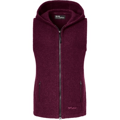 Mufflon Дамски вълнен елек Mufflon Women's Momo Merino vest - Berry - размер XS (132-0619-0211)