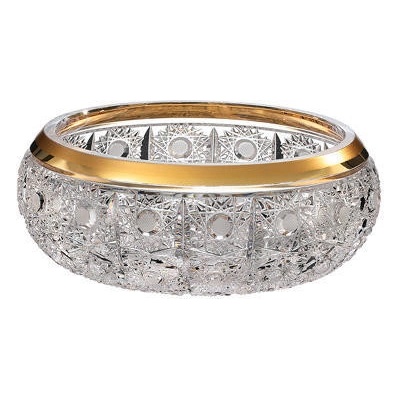 Bohemia Crystal ručně broušená miska Romantic Horizont 205mm