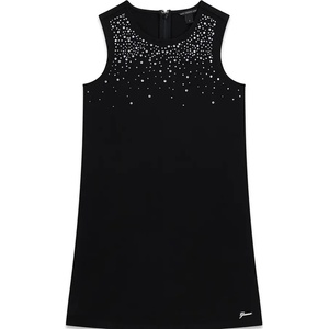 Guess Елегантна черна рокля с кристали Guess