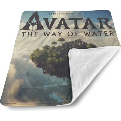 Sablio Detská deka pre bábätko Avatar The Way of Water Létající město