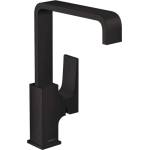Hansgrohe Metropol - Смесител за умивалник с изпускателен клапан Push-Open, матово черно 32511670 (32511670)