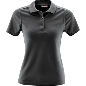 Maier Sports Дамска поло тениска Maier Sports Women's Ulrike Polo shirt - Black - размер 36 (EU) (116-5504-0112)