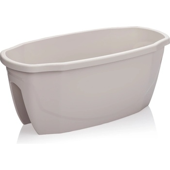 HORECANO SERINOVA-Саксия за балкон "Emerald" №2 58x29xh24cm 15, 5L БЯЛА (ZS02) (0150242)