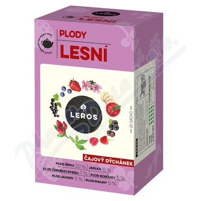 LEROS Čajový dýchánek lesní plody 20 x 2,2 g