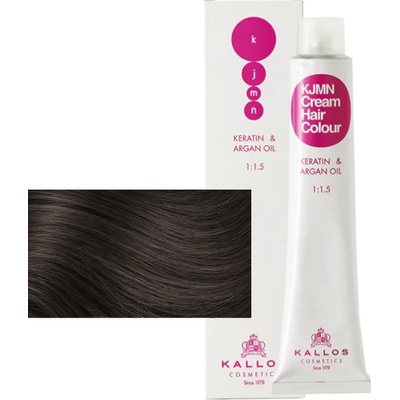 Kallos KJMN 3.0 Dark Brown Cream Hair Colour 1:1.5 100 ml