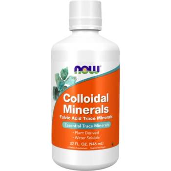 NOW Colloidal Minerals | Fulvic Acid Trace Minerals - Natural Flavor [946 мл] Неовкусен