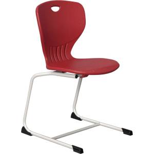 RFG Ученически стол RFG Maxima C, от V до VIII клас, 43 х 45 х 43 cm, до 120 kg, пурпурночервен