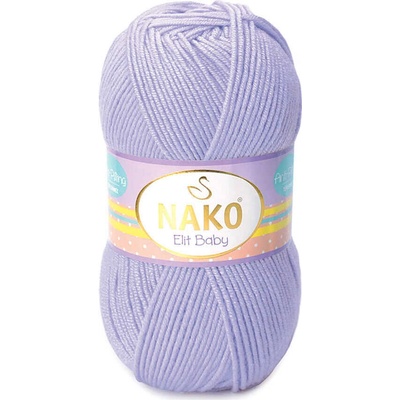 Nako Příze Elit baby 10625 sv. fialová