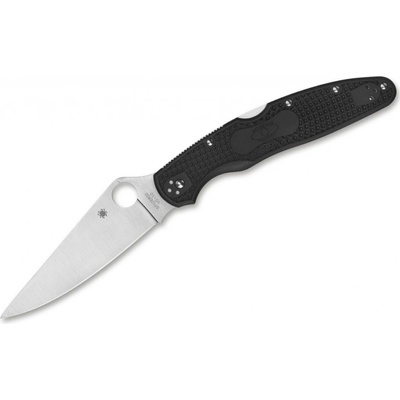 SPYDERCO POLICE MODEL 4, LEIGHTWEIGHT PLAIN EDGE