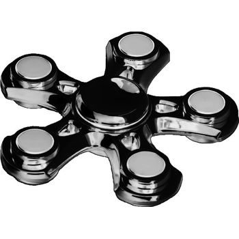 Fidget Spinner kov 4,5 černý