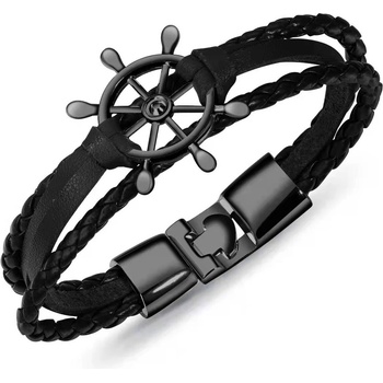 HARAHU Мъжки Гривна wh-15249 - Черен kp15249 (wh-15249)