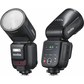 Godox V100 C Canon TTL HSS blesk s kruhovou hlavou 100Ws