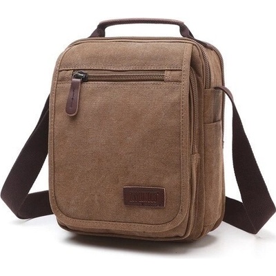 Pánska Crossbody taška ZUOLUNDUO-Hnedá