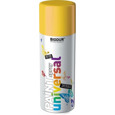 Biodur email 400 ml žltá dopravná