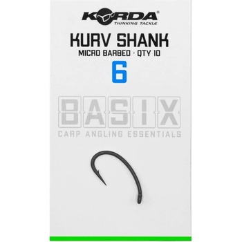 Korda Háčky Kurv Basix 10 ks Vel.6